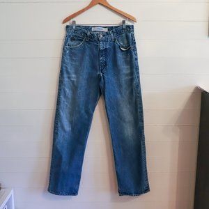 GAP loose fit medium wash jeans